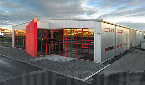 Rendering of Iceland’s Advania Thor Data Center